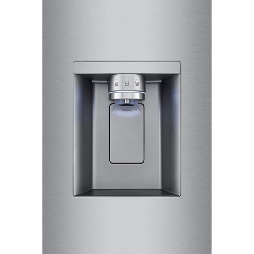 LG 36" 26 cu. ft. Smart Mirror InstaView Counter-Depth MAX French Door Refrigerator w/ Ice Dispenser - Stainless