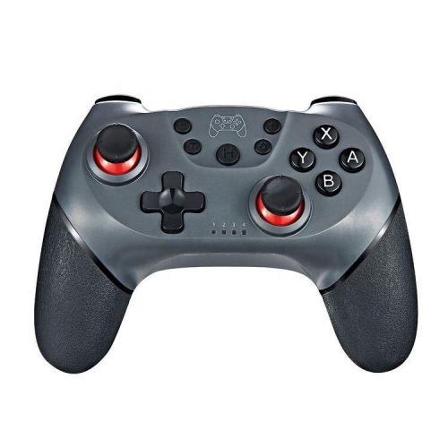 Wireless Switch Controller with Turbo and Dual Shock Functions (GREY)