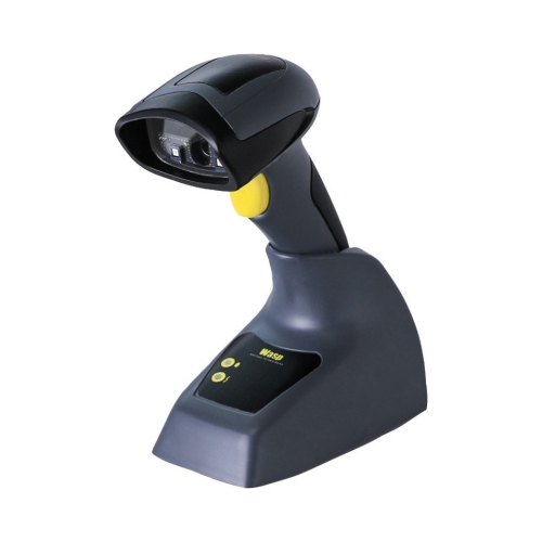 Wasp WWS650 2D Wireless barcode scanner, with Stand and rechargeable battery