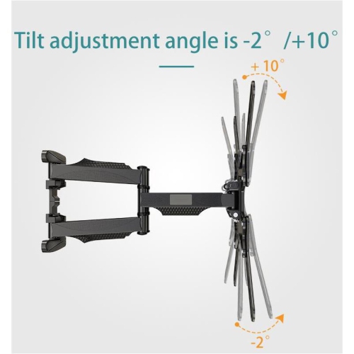 Full Motion TV Wall Mount for 40-75 Inch LED LCD TV/Monitor