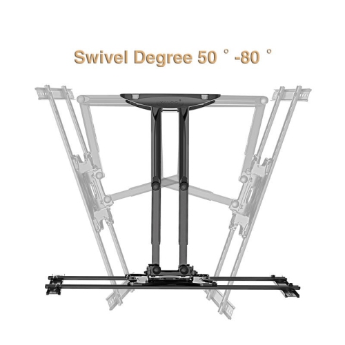 TV Wall Mount with full motion 75 inch mount stand 32"75"