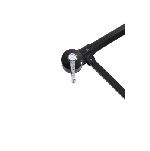 10' Tilting Offset Umbrella in UV-Protected Polyester - Black