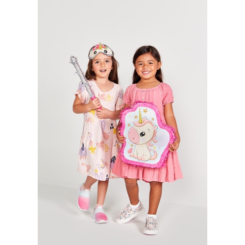 Unicorn Pinata Girl Themed Birthday Party Supplies - Mini Piñata, Pink Bat and Treasure Hunt Game Included!