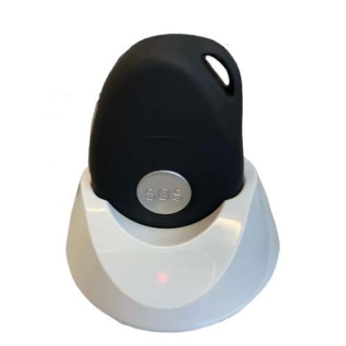 Medical Alert ON-THE-GO pendant with fall detection & GPS | Two-way voice | Includes 1 month of 24*7 emergency response monitoring.
