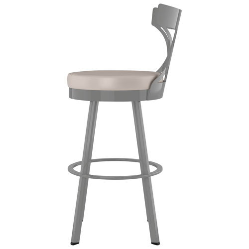 Washington Modern Counter Height Barstool - Cream/Grey