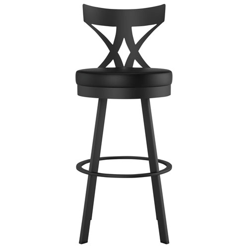 Washington Modern Counter Height Barstool - Black