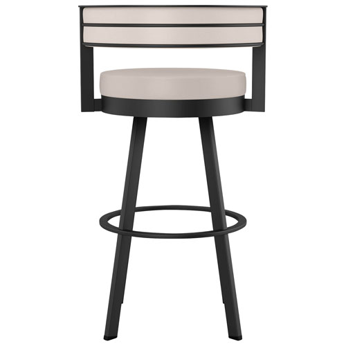 Browser Contemporary Bar Height - Cream/Black