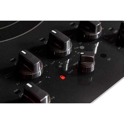 GE 30" 5-Element Electric Cooktop - Stainless Steel