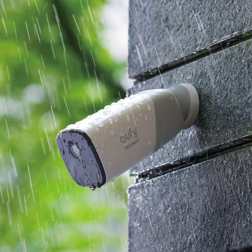 Système de surveillance sans fil eufyCam 2 Pro avec 3 caméras compactes 2K - Blanc - Partenaire détaillant exclusif