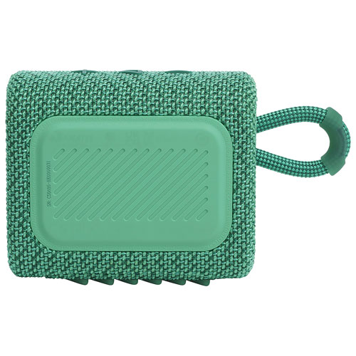 JBL Go 3 Eco Waterproof Bluetooth Wireless Speaker - Green
