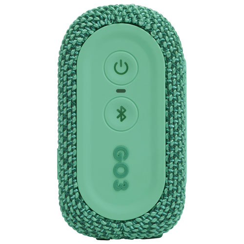 JBL Go 3 Eco Waterproof Bluetooth Wireless Speaker - Green