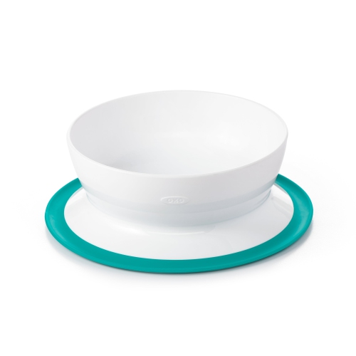 Oxo Tot - Stick & Stay Bowl - Turquoise