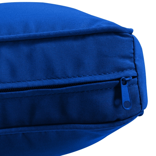 Outsunny 14Pcs Outdoor Cushion Covers, Patio Cushion Covers Replacement for Rattan Sofa Set - No Cushion Included, Navy Blue