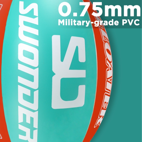 SWONDER Flotteur de tube remorquable, ballon remorquable pour sports nautiques avec corde de remorquage de 60 pieds pour tubes remorquables de 1 à 4