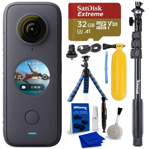 Image 1 de 6.. Insta360 ONE X2 Pocket Camera CINOSXX/A + 32GB + monopiede + pacchetto Gripster