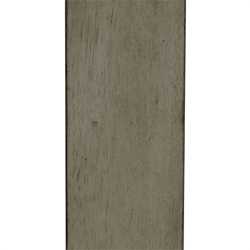 Picket House Furnishings Graham Square End Table in Gray