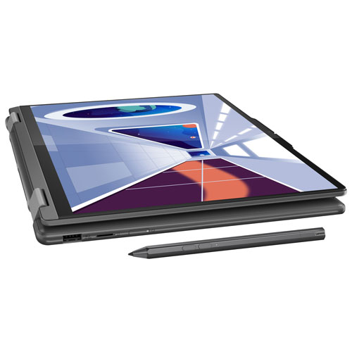 Portable 2-en-1 à écran tactile de 14 po Yoga 7i de Lenovo - Gris tempête