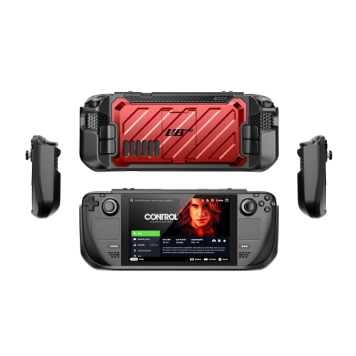 Unicorn Beetle Pro Series Case for Steam Deck, Rugged Slim Protective Case with Kickstand (Ruddy)