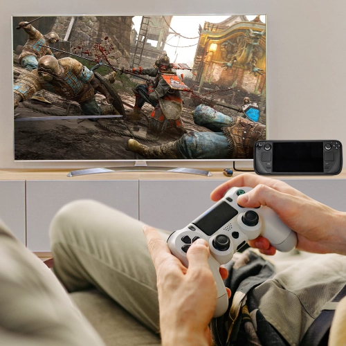 Kickstand Protective Case for Steam Deck, TPU Durable Shockproof Anti-Collision Protector for Steam Deck Cover with Stand Accessories Compatible with