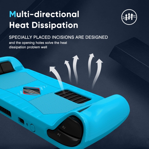 Steam Deck Case Stream Deck Case with Anti-Slip Particles, Compatible with Steam Deck Cover, Anti-Skid Anti-Collision Anti-Scratch Anti-Scratch