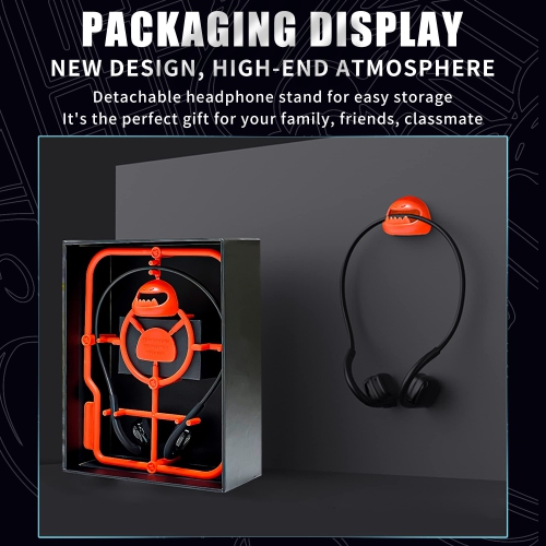 2023 New Wireless Bone Conduction Headphones Bluetooth 5.3 Open-Ear Earphones Wireless Sports Headset Waterproof Earbuds with Mic Phone Call Music