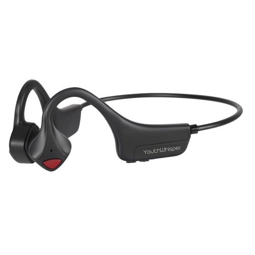 HLD  Bone Conduction Headphones Bluetooth 5.0, Open Ear Headphones \w Mic Wireless Bluetooth, Lightweight-Waterproof Headsets for Sports Fitness And