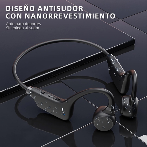 Open Bluetooth Bone Conduction Headphones - Bone Conduction Headphones Bluetooth Wireless - Support TF Card - Sports Headphones Lightweight Sweat