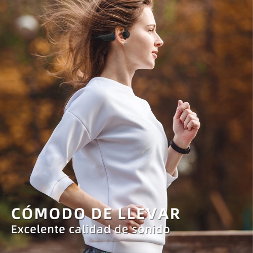 Open Bluetooth Bone Conduction Headphones - Bone Conduction Headphones Bluetooth Wireless - Support TF Card - Sports Headphones Lightweight Sweat