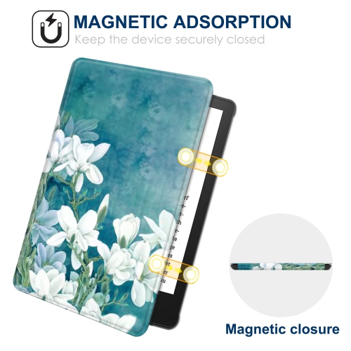 Case for Kindle Paperwhite 11th Generation 6.8" and Kindle Paperwhite Signature Edition 2021 Release - All-New PU Leather Protective Cover,