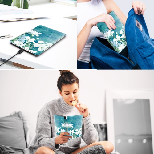 Case for Kindle Paperwhite 11th Generation 6.8" and Kindle Paperwhite Signature Edition 2021 Release - All-New PU Leather Protective Cover,