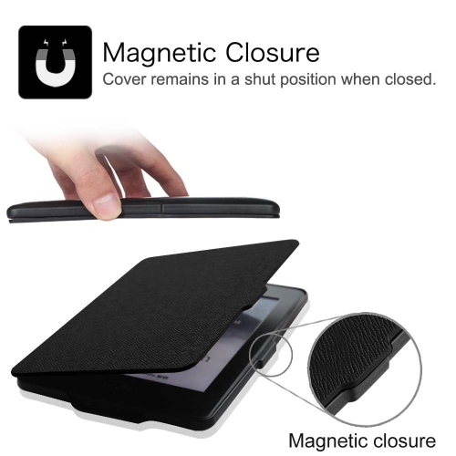 Case for Kindle Paperwhite - Fits All Paperwhite Generations Prior to 2018, Black