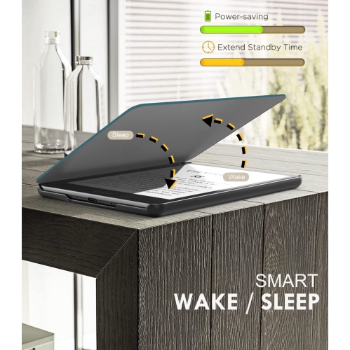 Case for 6.8" Kindle Paperwhite and Kindle Paperwhite Signature Edition, Light Shell Cover with Auto Wake/Sleep for Kindle Paperwhite 2021 E-Reader,