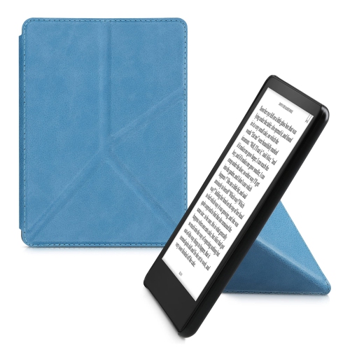Étui Origami compatible avec le Kindle Paperwhite 11 d'. Génération  2022 – Étui ultramince en cuir pu avec support – Essence