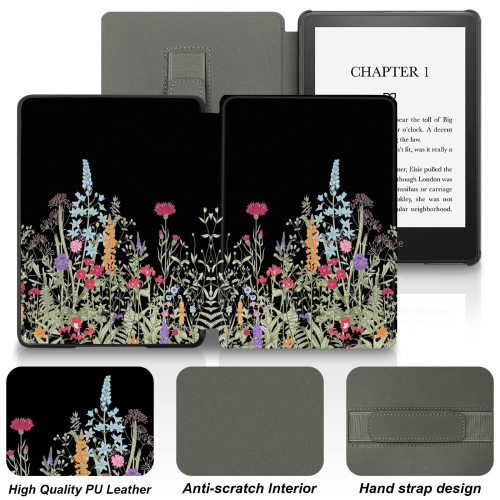 Case for 6.8” Kindle Paperwhite 11th Generation 2021- Premium Lightweight Book Cover with Auto Wake/Sleep for Amazon Kindle Paperwhite 2021 Signature