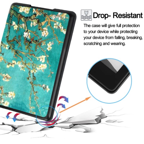 Case for Kindle Paperwhite 6.8" 2021, Ultra Lightweight Slim PU Leather Protective Cover with Smart Auto Wake/Sleep