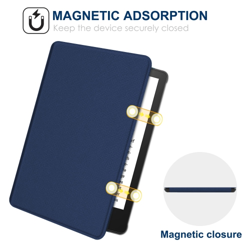 Case for Kindle Paperwhite 11th Generation 6.8" and Kindle Paperwhite Signature Edition 2021 Release - All-New PU Leather Protective Cover,