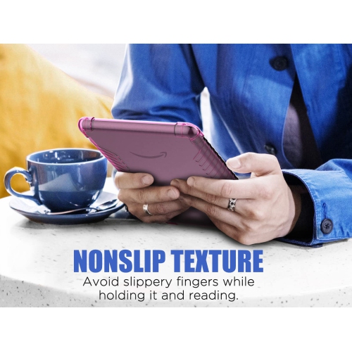 Case for 6.8" Kindle Paperwhite and Kindle Paperwhite Signature Edition, Ultra Clear Soft Flexible Transparent TPU Skin Bumper Back Cover Shell,