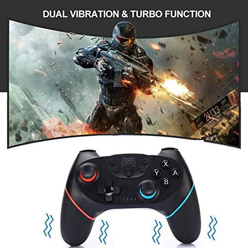 Switch Controller for Nintendo, Wireless Pro Controller for Nintendo Switch/Switch Lite, Switch Remote Controller Gamepad Joystick, Turbo and Dual