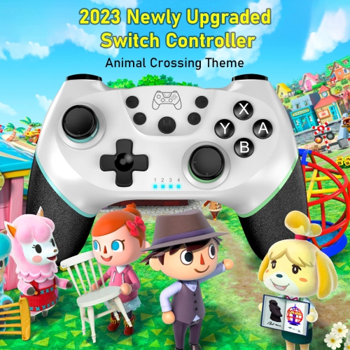 Wireless Switch Controller for Nintendo, Switch Pro Controller Compatible with Nintendo Switch/OLED/Lite, Switch Remote Gamepad with Joystick/Gyro &