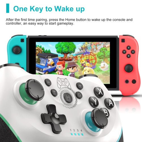 Wireless Pro Controller for Nintendo Switch Sefitopher Bluetooth Switch Pro Controller Gampad Joypad,PC Controller Supports Gyro Axis Turbo and Dual