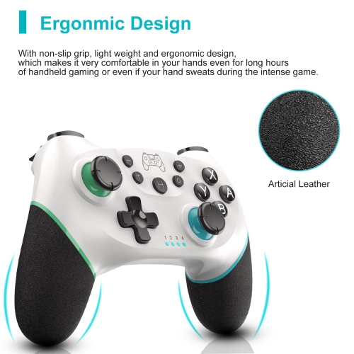 Wireless Pro Controller for Nintendo Switch Sefitopher Bluetooth Switch Pro Controller Gampad Joypad,PC Controller Supports Gyro Axis Turbo and Dual