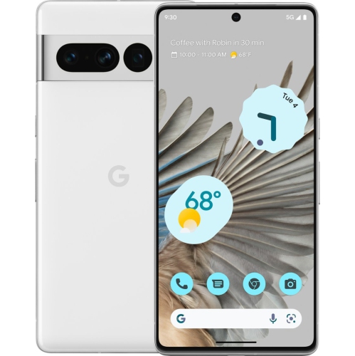 Image 1 de 4.. Remis à neuf - Pixel 7 Pro de 128 Go de Google - neige - Déverrouillé
