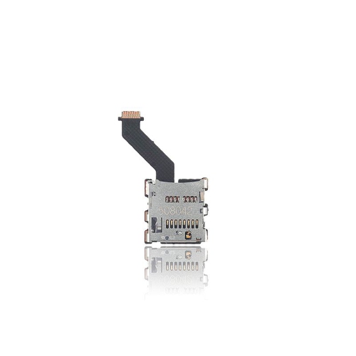 Replacement MicroSD Sim Card Reader Holder With Flex Cable Compatible For HTC 10 / M10h / One M10