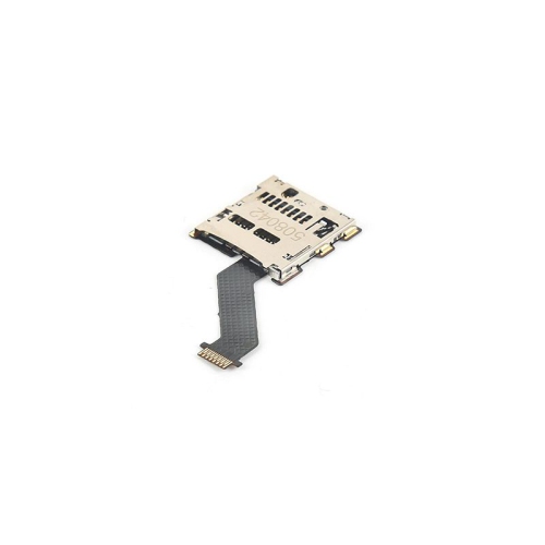 Replacement MicroSD Sim Card Reader Holder With Flex Cable Compatible For HTC 10 / M10h / One M10