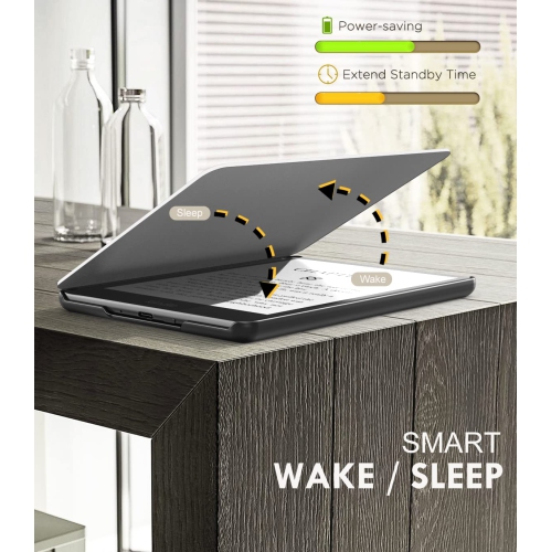 Case for 6.8" Kindle Paperwhite and Kindle Paperwhite Signature Edition, Light Shell Cover with Auto Wake/Sleep for Kindle Paperwhite 2021 E-Reader,