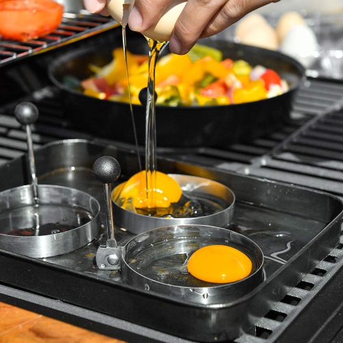 Griddle Accessories Kit-Stainless Steel Griddle Tools Set Including Grill Hibachi Flat Spatula/Griddle Scraper/Flipper Hamburger Turner-Griddle