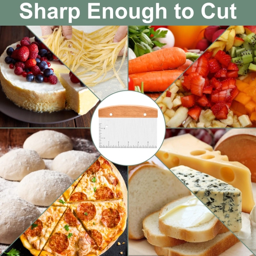 Metal Spatulas Set of 4, Stainless Steel Griddle Spatula Accessories for Flat Top Grill Cast Iron Skillet, Outdoor BBQ Grill Scraper Hamburger Turner