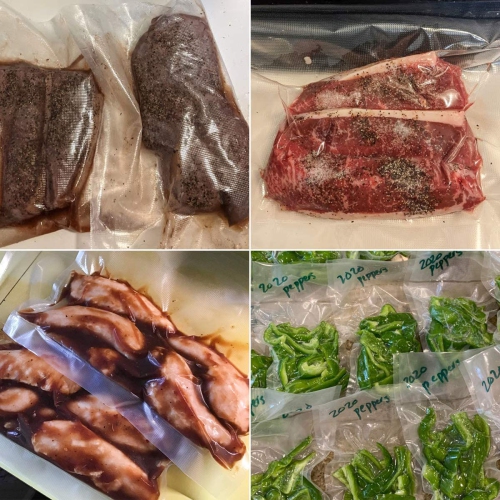 Vacuum Sealer Bags 11''x50', Food Saver Bags Rolls, Sac Sous Vide Alimentaire, Commercial Grade Vacuum Seal Bag for Meal Prep, BPA Free, Heavy Duty