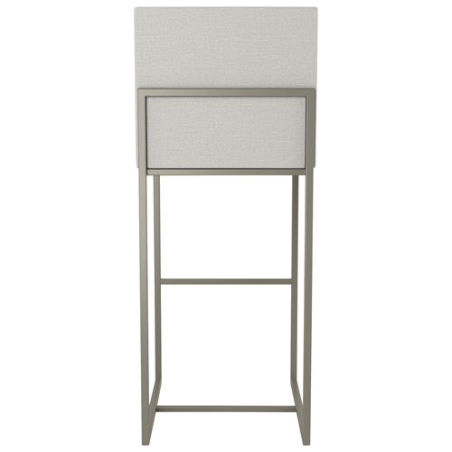 Derry Traditional Bar Height Barstool - Light Grey/Grey