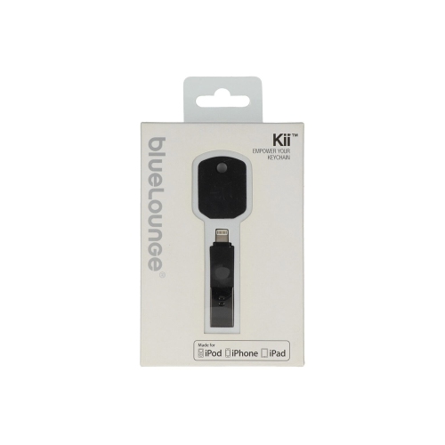 Bluelounge Kii Short USB to Lightning/30-pin Key chain Charge/Sync Cable for iPhone 11/12/13/14 Series - Free Shipping